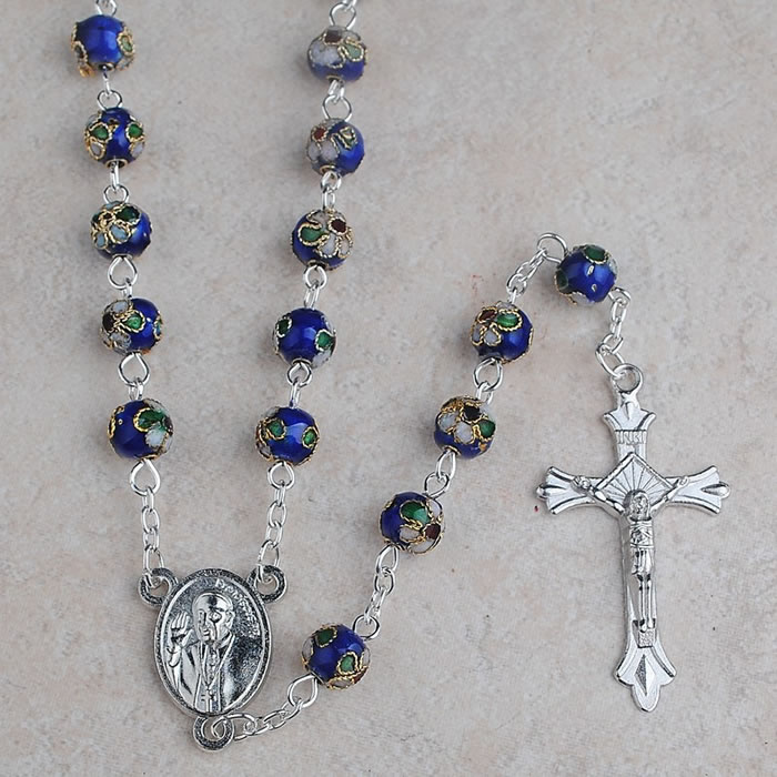 ,Cloisonne beads rosary
